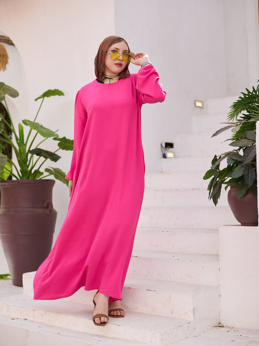 Fushia Glowy Dress