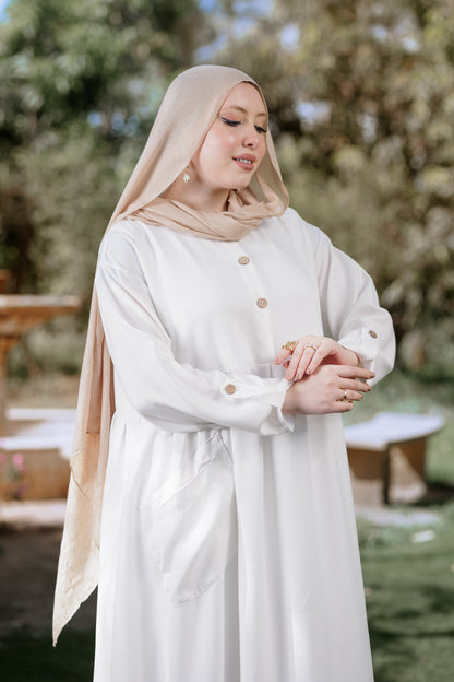 White Soft Move Dress